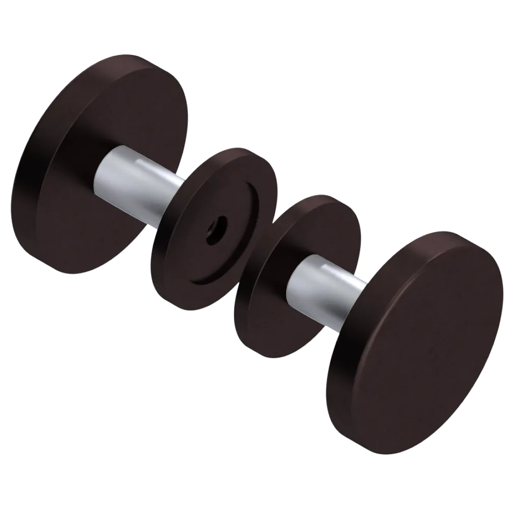 Rubinet Shower Door Knob (set) Oil Rubbed Bronze
