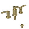 Rubinet Bidet Fitting with Spray, Diverter, and Vacuum Breaker (less drain) Bright Brass