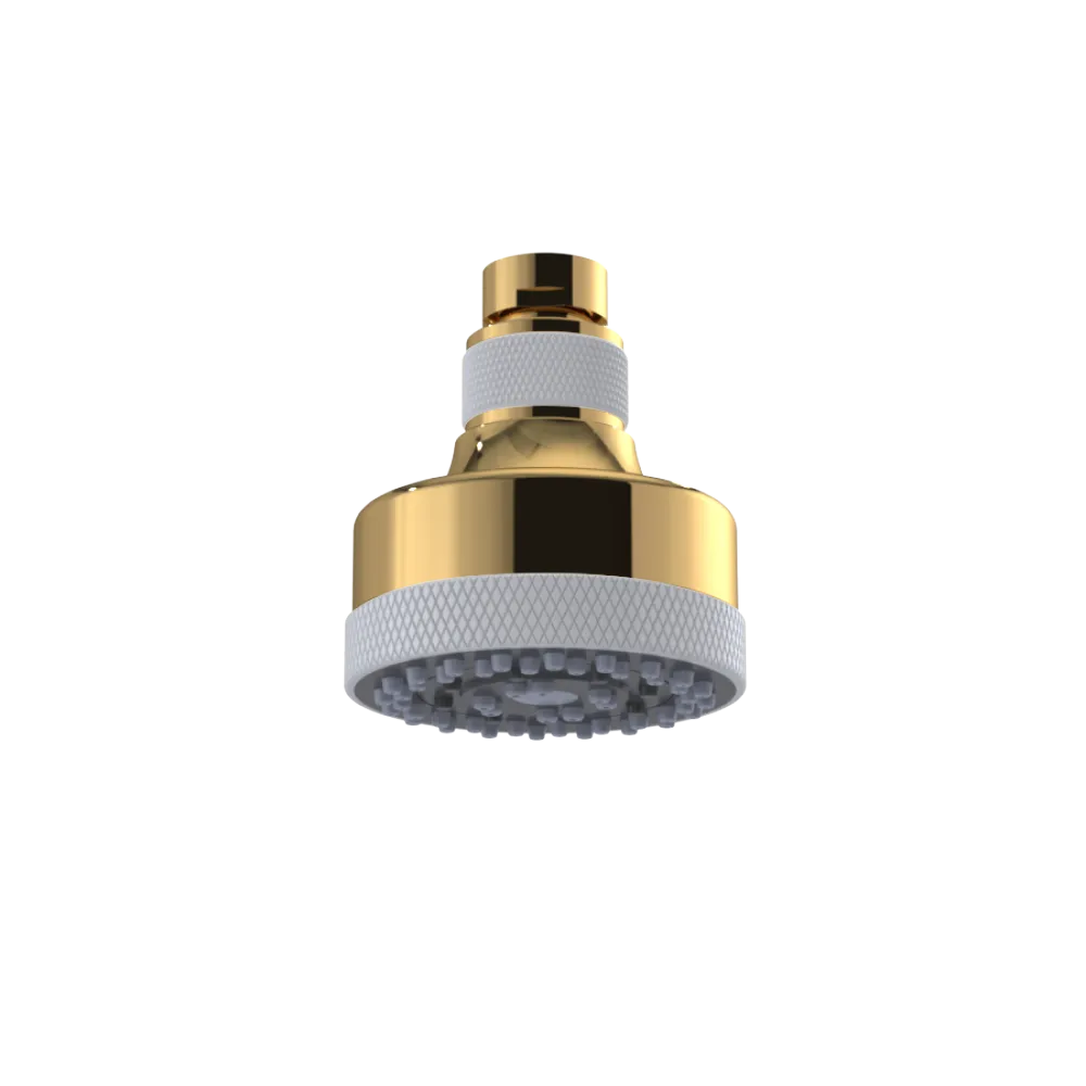 Rubinet 3 FUNCTION SHOWER HEAD Gold