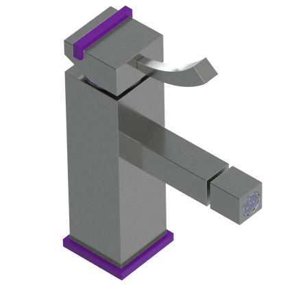 Rubinet Single Control Bidet Fitting (less drain) Satin Nickel