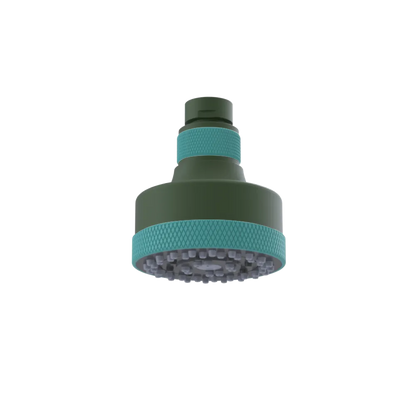 Rubinet 3 FUNCTION SHOWER HEAD Green Envy