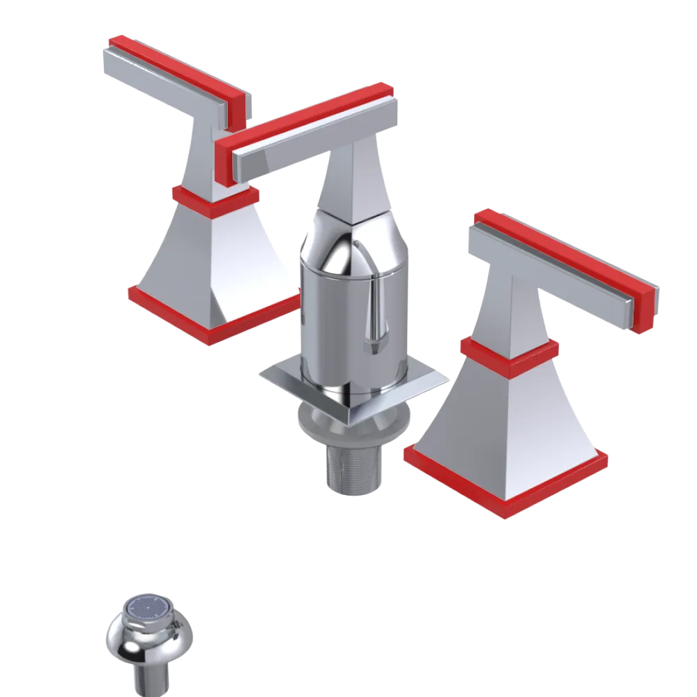 Rubinet Bidet Fitting with Spray, Diverter, and Vacum Breaker (Less Drain) Chrome