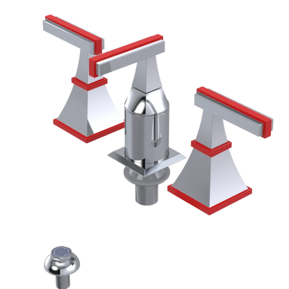 Rubinet Bidet Fitting with Spray, Diverter, and Vacum Breaker (Less Drain) Chrome