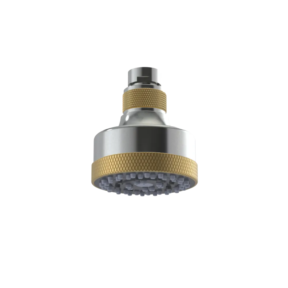 Rubinet 3 FUNCTION SHOWER HEAD Satin Nickel