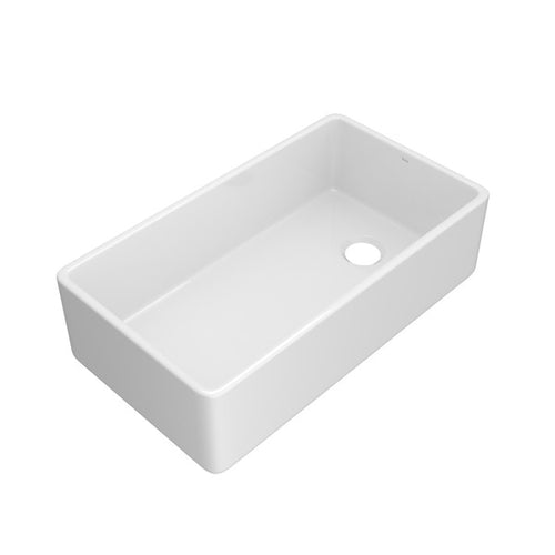 ROHL Allia™ 36" Fireclay Single Bowl Farmhouse Apron Front Kitchen Sink