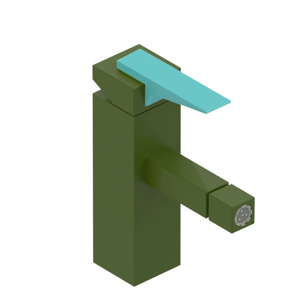 Rubinet Single Control Bidet Fitting (less drain) Green Envy