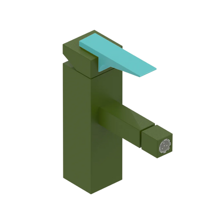 Rubinet Single Control Bidet Fitting (less drain) Green Envy