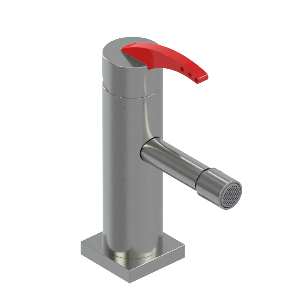 Rubinet Single Control Bidet Fitting (less drain) Satin Nickel