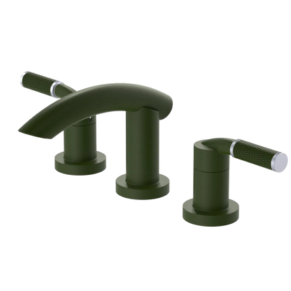 Rubinet Widespread Lav. Set. (less drain) Green Envy