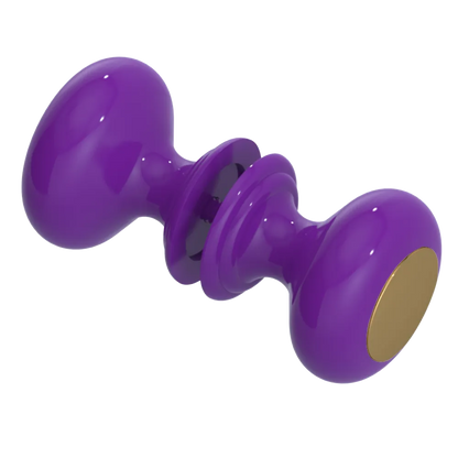Rubinet Shower Door Knob (set) Purple Haze