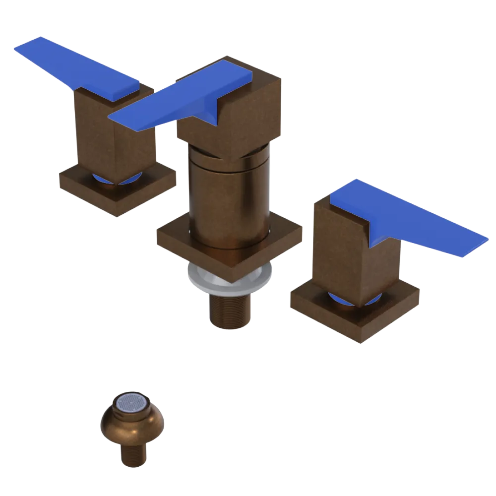 Rubinet Bidet Fitting with Spray, Diverter, and Vacuum Breaker (less drain) Oil Rubbed Bronze