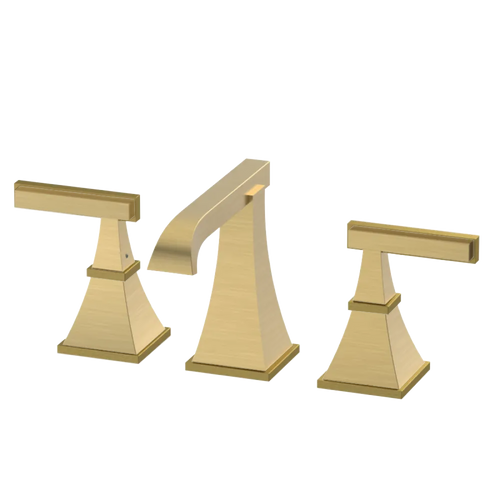 Rubinet Widespread Lav. Set. (less drain) Satin Gold