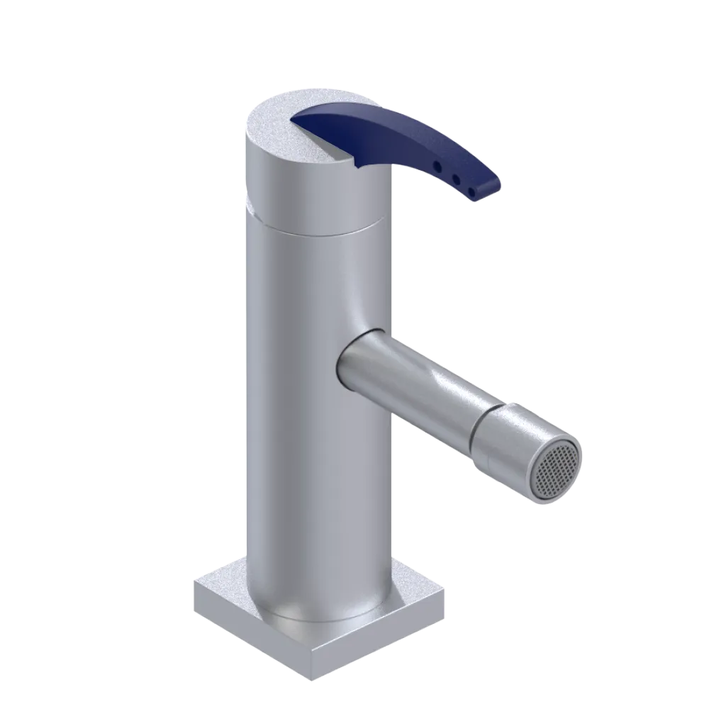 Rubinet Single Control Bidet Fitting (less drain) Satin Chrome