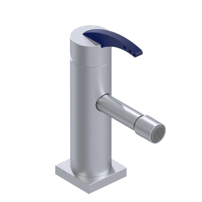 Rubinet Single Control Bidet Fitting (less drain) Satin Chrome