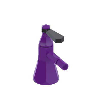 Rubinet Single Control Bidet Fitting (less drain) Purple Haze