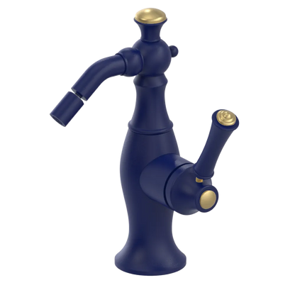 Rubinet Single Control Bidet Fitting (less drain) Midnight Blue
