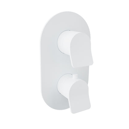 Baril Complete thermostatic pressure balanced shower valve with 2-way diverter