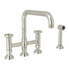 ROHL Campo™ Bridge Kitchen Faucet With Side Spray