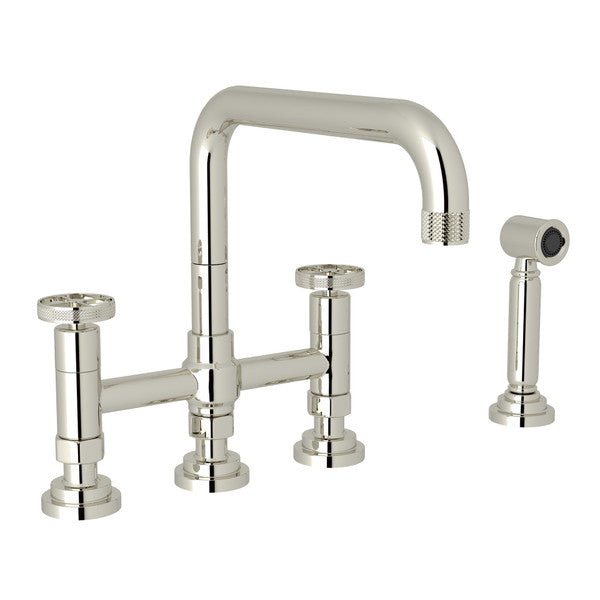 ROHL Campo™ Bridge Kitchen Faucet With Side Spray