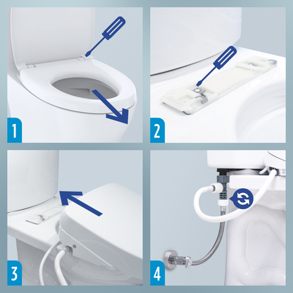 Toto WASHLET® S7 - Contemporary - Elongated with ewater+