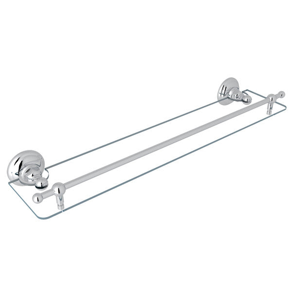 ROHL Wall Mount 24" Glass Vanity Shelf