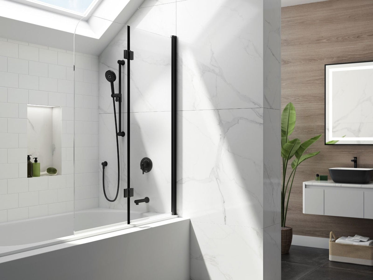 Kalia FLIP 46” x 56” Bathtub pivot doors – DR1230-160-000