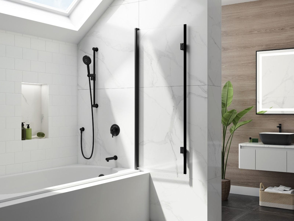 Kalia FLIP 46” x 56” Bathtub pivot doors – DR1230-160-000