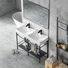 Floor-Standing European Double Sink Bathroom Vanity - Golzar Home