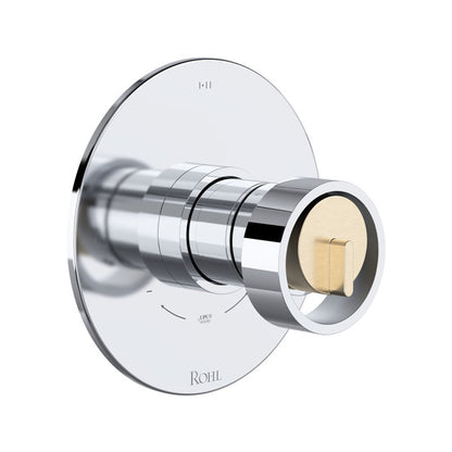 ROHL Eclissi 1/2" Thermostatic & Pressure Balance Trim With 3 Functions (Shared) With Wheel Handle