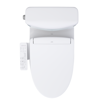 Toto Aquia® IV Cube Washlet®+ S2 Two-Piece Toilet - 1.28 Gpf/0.9 Gpf