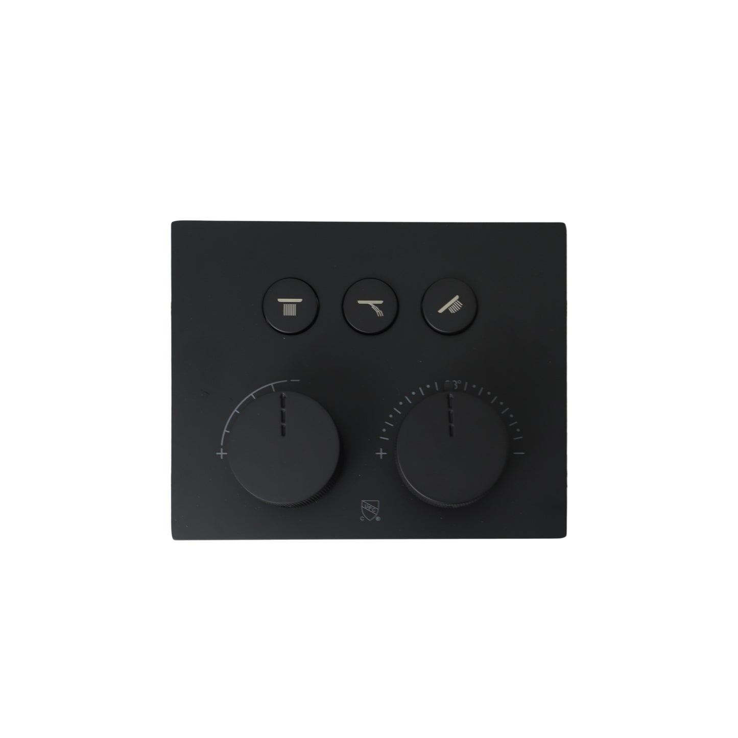 Diamond Push-Button Three Way Thermostatic Shower System - Kit 5