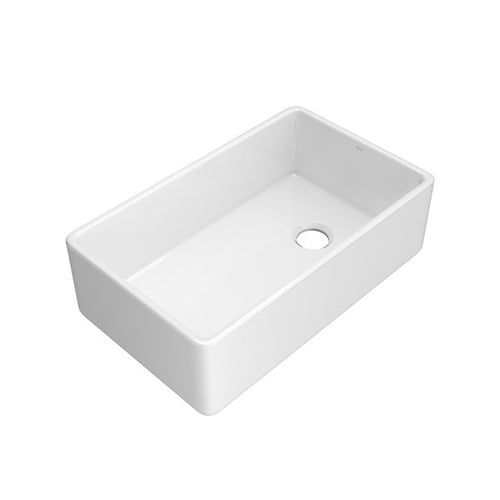 ROHL Allia™ 32" Fireclay Single Bowl Farmhouse Apron Front Kitchen Sink