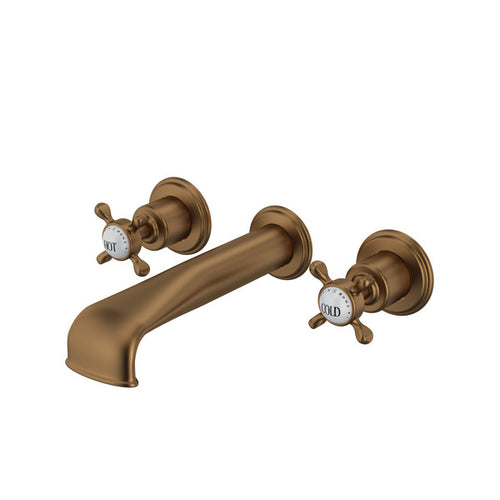 Perrin & Rowe Edwardian™ Wall Mount Tub Filler Trim With U-Spout