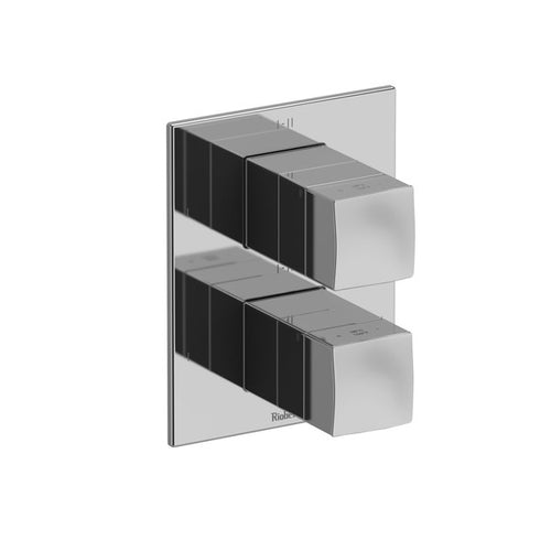 Riobel Reflet™ 3/4" Therm & Pressure Balance Trim With 6 Functions