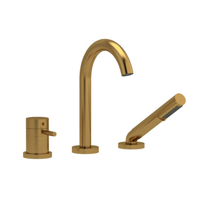Riobel Riu™ 3-Hole Deck Mount Tub Filler