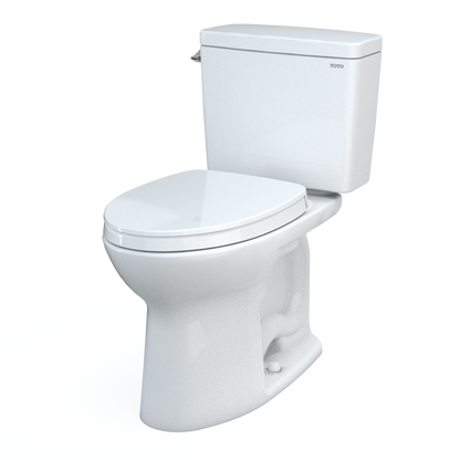 Toto Drake® Two-piece Toilet, 1.6 GPF, Elongated Bowl - Universal Height - 10" Rough-In - MS776124CSFG.10#01