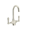 ROHL San Julio Single Hole C-Spout Bar & Food Prep Faucet