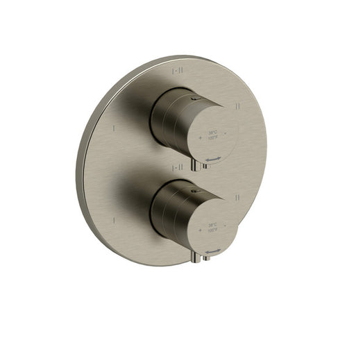 Riobel Riu™ 3/4" Therm & Pressure Balance Trim With 6 Functions