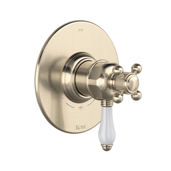 ROHL 1/2" Thermostatic & Pressure Balance Trim With 3 Functions (Shared) With Lever Handle