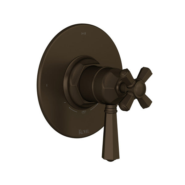 ROHL 1/2" Thermostatic & Pressure Balance Trim With 3 Functions (Shared) With Lever Handle