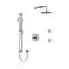 Riobel Edge Shower Kit 3545 (Cross Handle)
