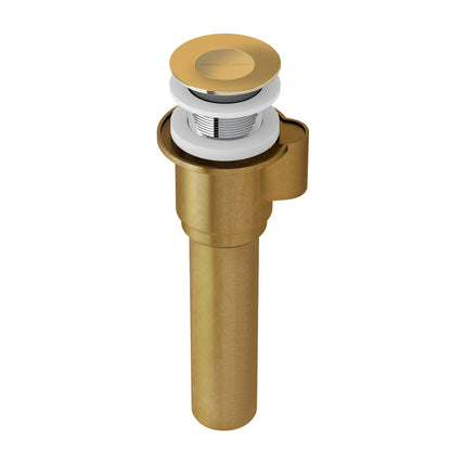IntelliDrain™ Push Drain for Victoria + Albert® Bathtubs Without an Overflow Hole