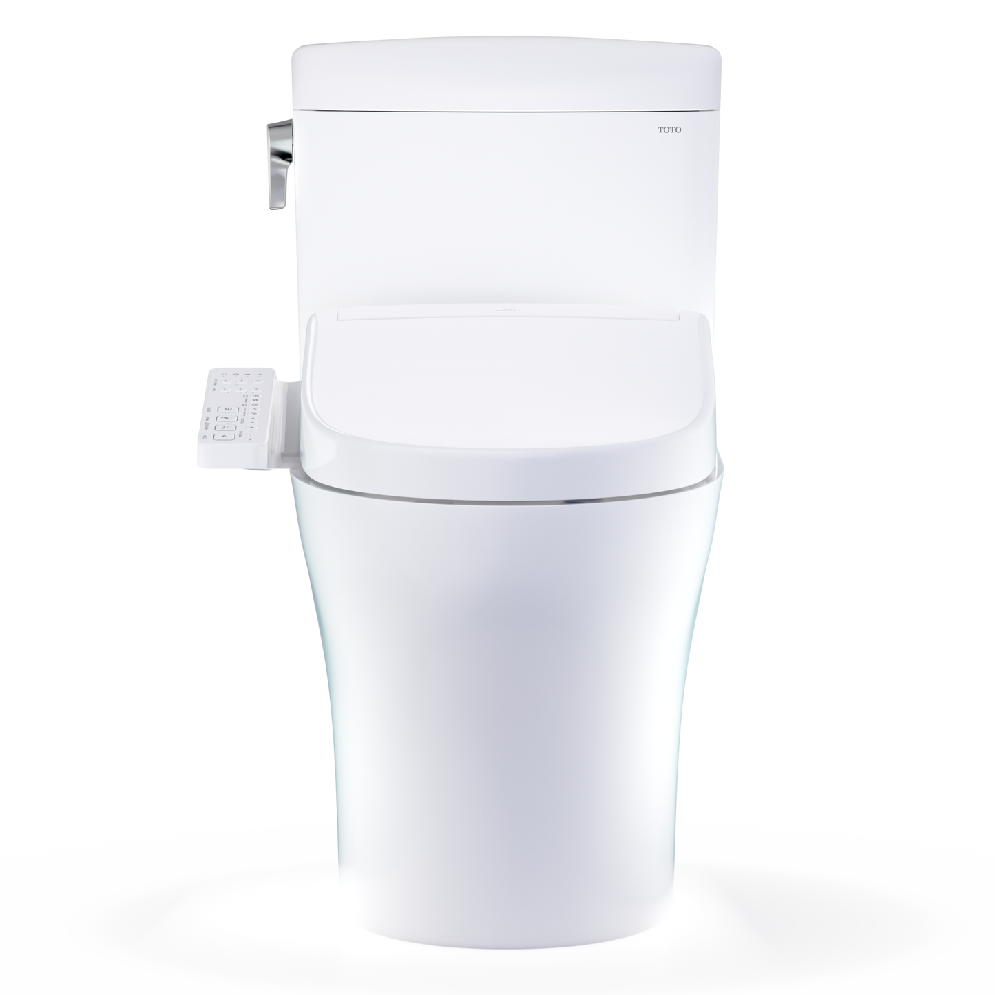 Toto Aquia® IV Cube Washlet®+ S2 Two-Piece Toilet - 1.28 Gpf/0.9 Gpf