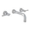 ROHL Campo Wall Mount Widespread Bathroom Faucet