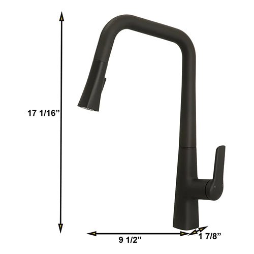 GRANI Pull - down Dual Spray Kitchen Faucet - Golzar Home