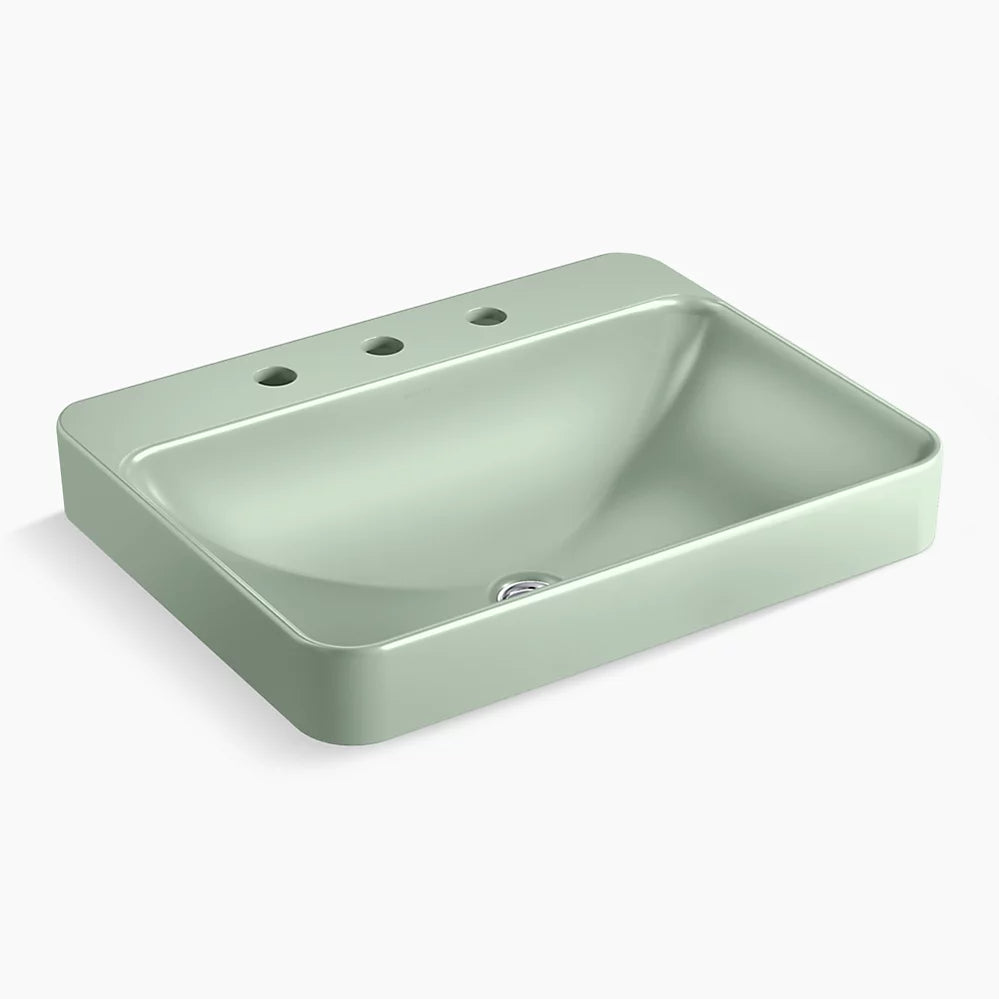Vox® 23" rectangular vessel bathroom sink