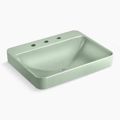 Vox® 23" rectangular vessel bathroom sink