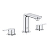 Grohe 2-Handle M-size 4 5 L Min 1 2 GPM Widespread Bathroom Faucet – StarLight Chrome – 2057800A