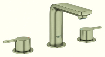 Grohe 2-Handle M-size 4 5 L Min 1 2 GPM Widespread Bathroom Faucet – Brushed Nickel Infinity Finish – 20578ENA
