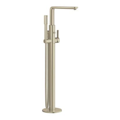 Grohe Tub With 6 L Min 1 75 GPM Floor-Mount Tub Filler – Brushed Nickel Infinity Finish – 23792EN1